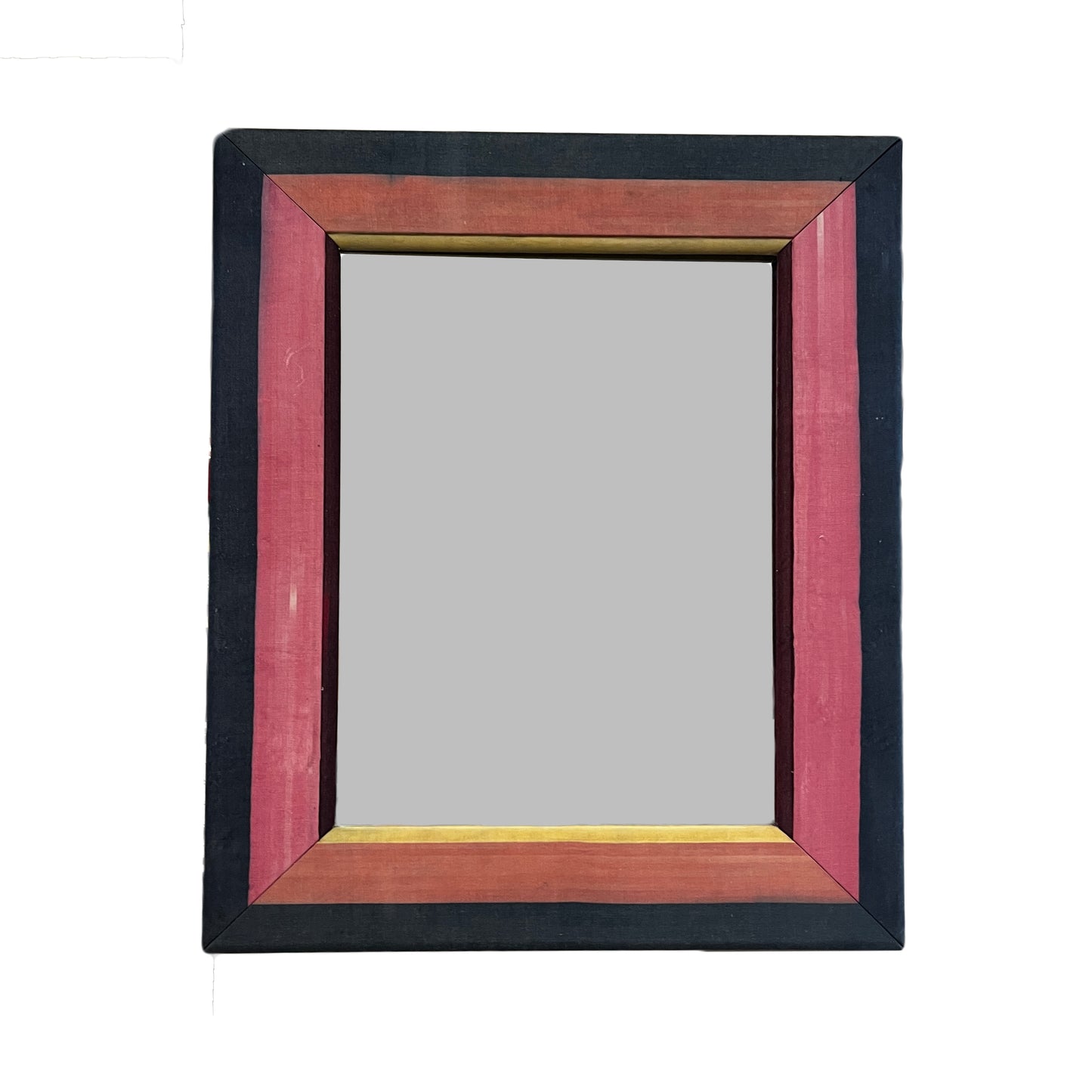 Fabric covered mirror